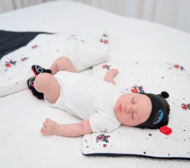 Kołderka niemowlaka i starszaka MR.B Lullalove - obrazek 2