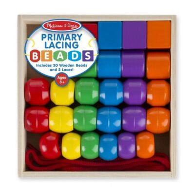 Drewniane korale do nawlekania Melissa&Doug