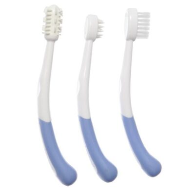 Szczoteczki do zębów - niebieskie 3 szt.  | DreamBaby
