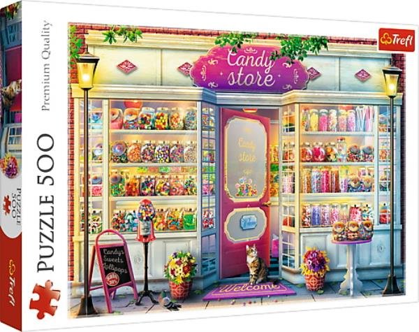 Puzzle 500el Candy Store