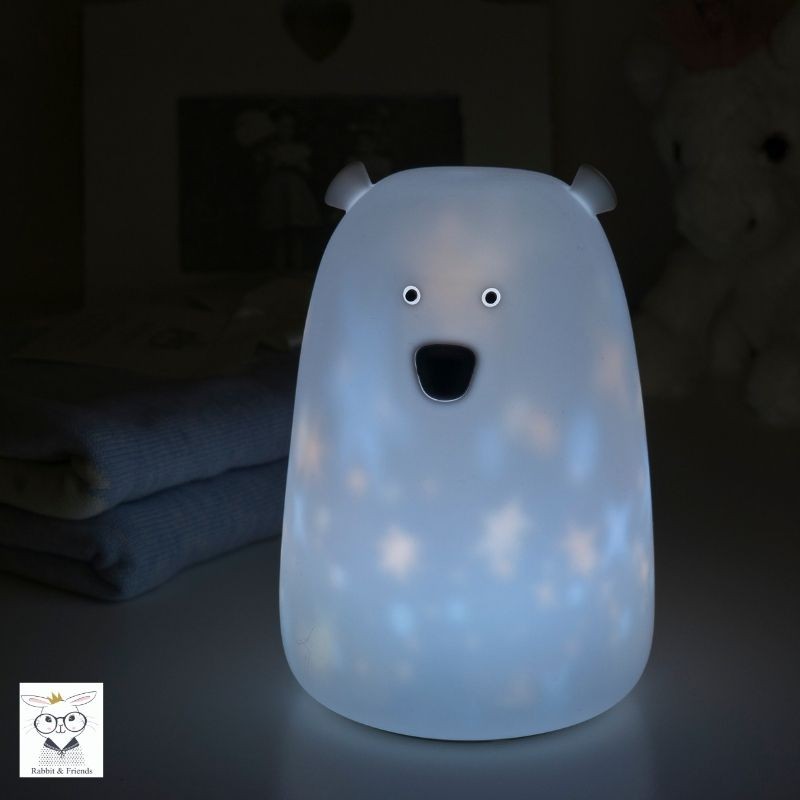 Lampka Miś w gwiazdki | Rabbit&Friends - obrazek 3