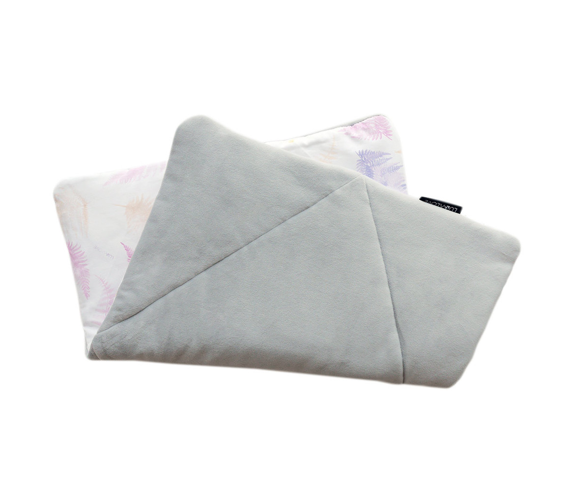 Poduszka niemowlaka i starszaka - paprocie róż | Lullalove - obrazek 2