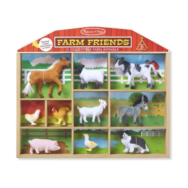 Zestaw 10 figurek Przyjaciele z farmy | Melissa&Doug