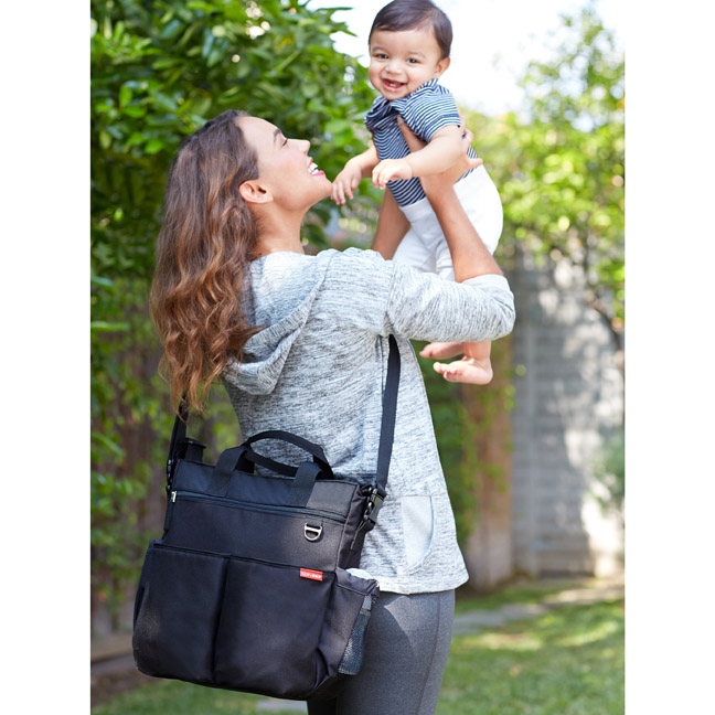 Torba Duo Signature Black | Skip Hop - obrazek 3
