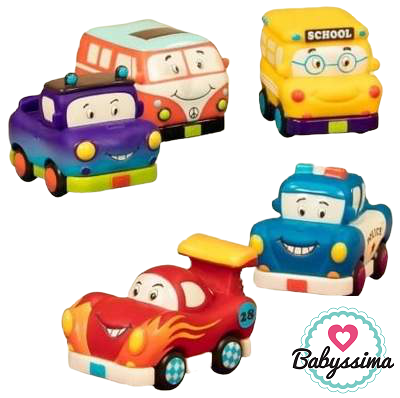 Autko z napędem Mini Wheeee-ls! – 5 wzorów | B.Toys