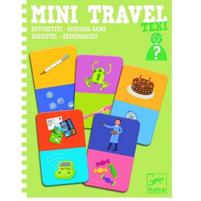 Mini gra podróżna zgadywanki TEKI | Djeco