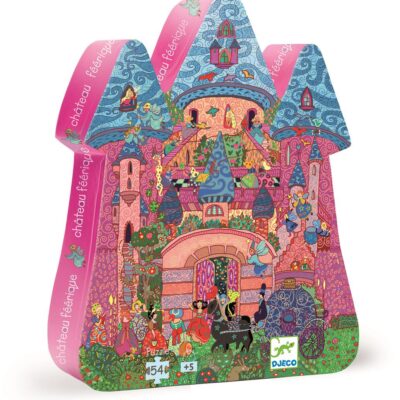 Puzzle Zamek Księżniczki 54el | Djeco