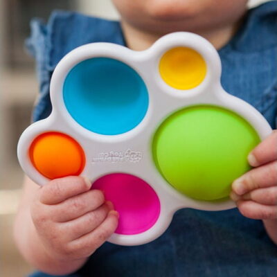 Bąbelki Dimpl – sensoryczna zabawka dla malucha | Fat Brain Toys
