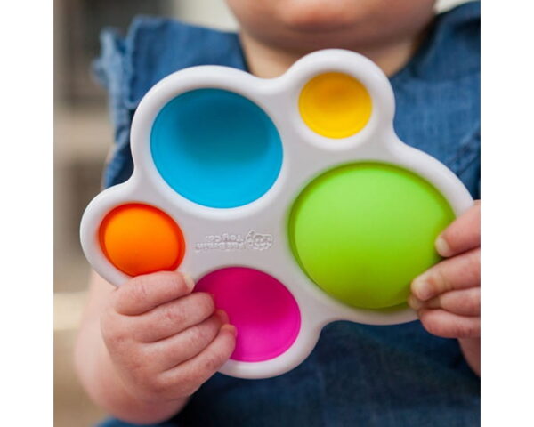 Bąbelki Dimpl - sensoryczna zabawka dla malucha | Fat Brain Toys