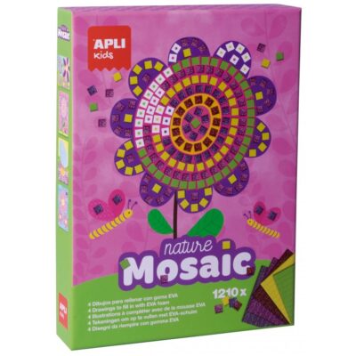 Zestaw artystyczny mozaika Motylek i Kwiatek | Apli kids