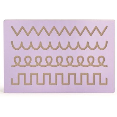 Drewniana tablica do nauki - szlaczki | Viga