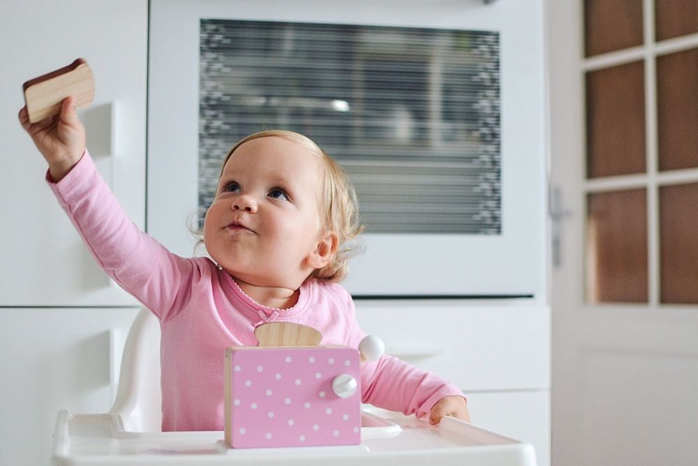 Toster Różowy do zabawy w dom | Magni - obrazek 3