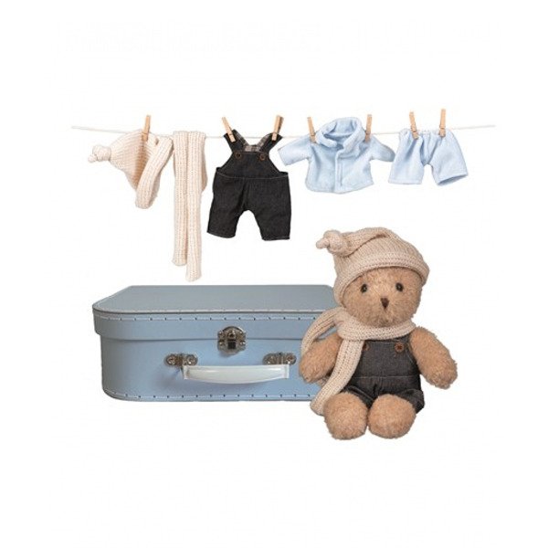 Miś Morris z ubraniami w walizce | Egmont Toys