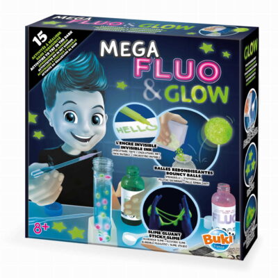 Zestaw eksperymentów Fluo&Glow | Buki