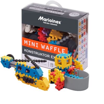 Klocki mini waffle Konstruktor expert 141el | Marioinex