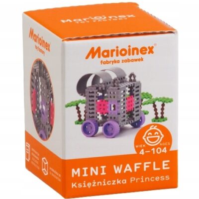 Klocki mini waffle Księżniczka zestaw mały | Marioinex
