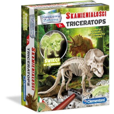 Mały archeolog /Skamieniałości Triceratops | Clementoni