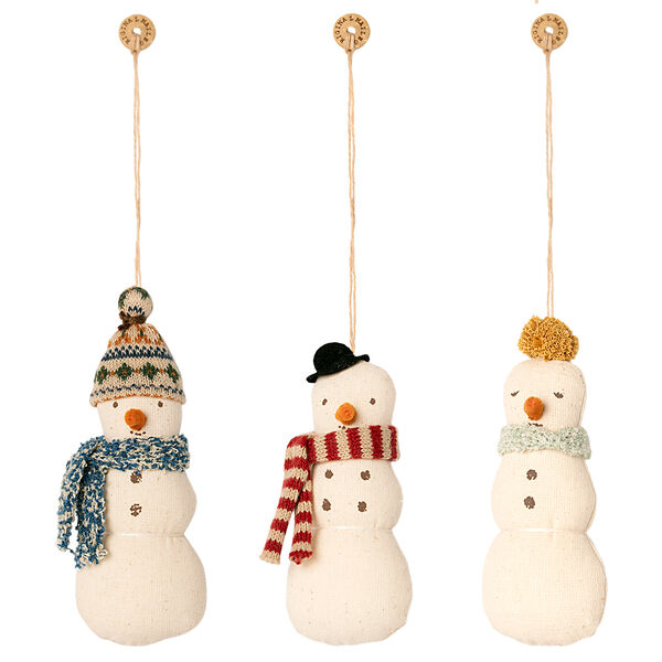 Dekoracja bożonarodzeniowa - Snowman ornament | Maileg