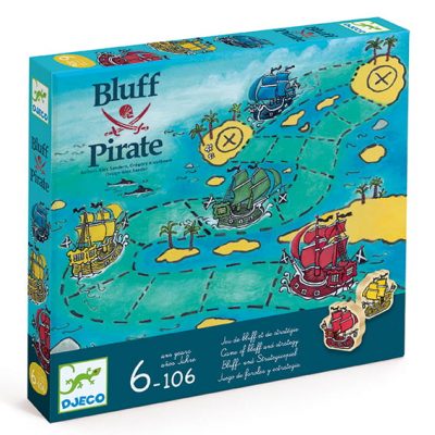 Gra "zabawa i blef" Bluff Pirate | Djeco