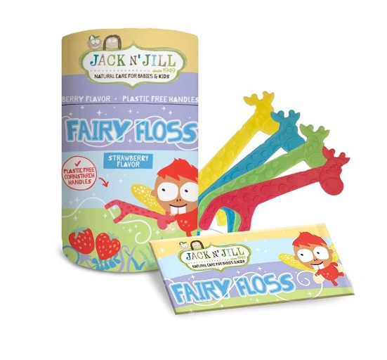Nici dentystyczne dla dzieci Fairy Floss 30szt | Jack n Jill