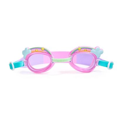 Okulary do pływania Aqua2ude, Cloud Nine Pink, Różowa chmurka | Bling2o
