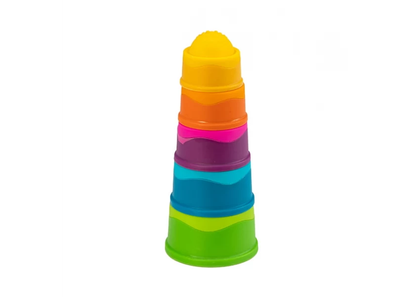 Wieża Bąbelkowa- Dimpl Stack Fat Brain Toys