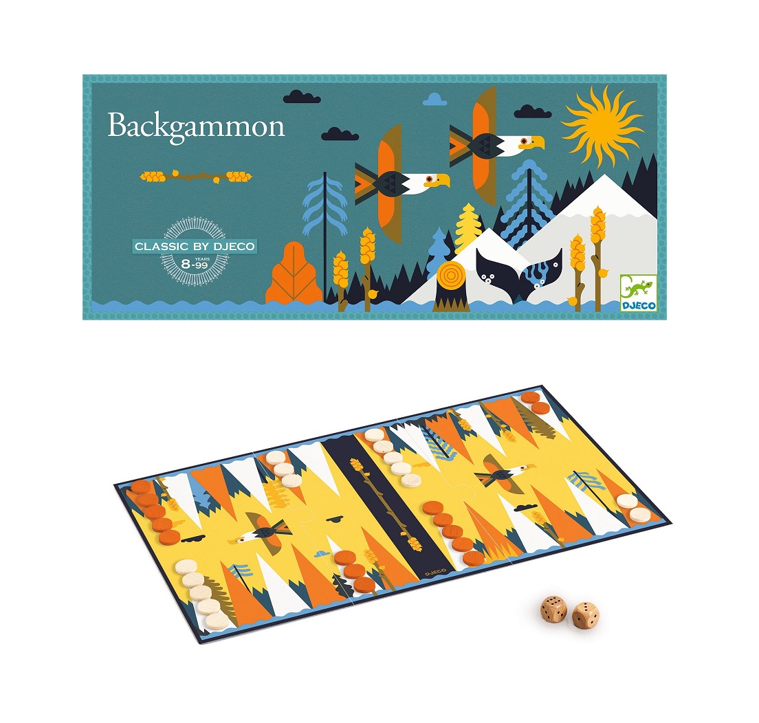 Gra planszowa Backgammon | Djeco