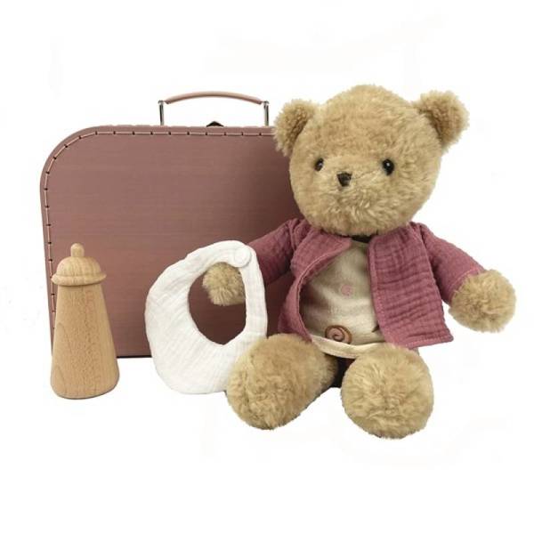 Miś Morrisette z ubraniami w walizce | Egmont Toys