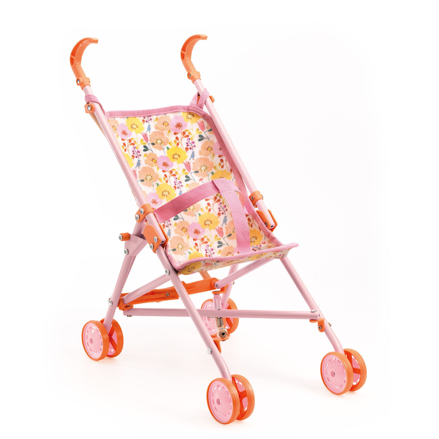 Wózek spacerowy dla lalek Kwiaty | Djeco