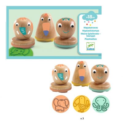 Foremki - stemple do masy plastycznej 3szt | Djeco