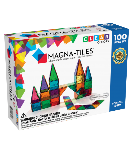 Klocki Magnetyczne Classic 100 el. | Magna-Tiles