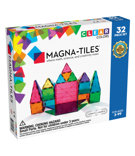 Klocki Magnetyczne Classic Starter 32 el. | Magna-Tiles