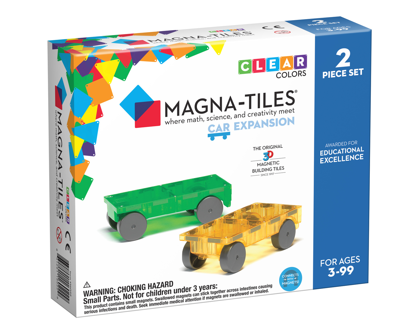 Cars Auta 2szt | Magna-Tiles