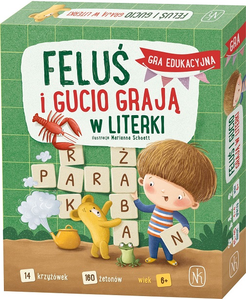 Gra Feluś i Gucio grają w literki | Nasza Księgarnia