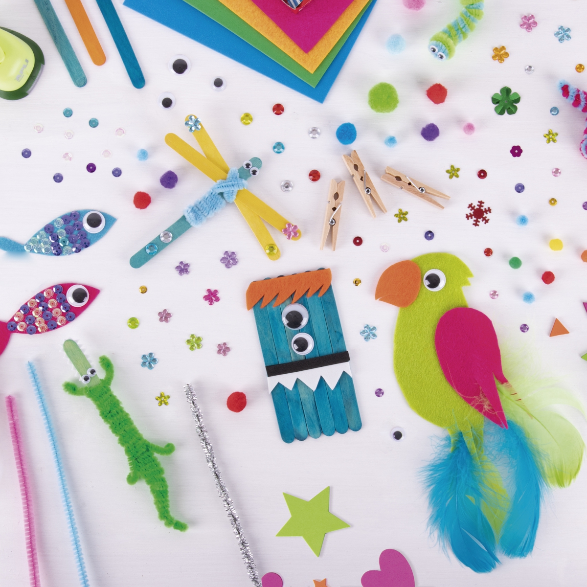 Zestaw artystyczny Crafty Box Apli Kids - obrazek 2