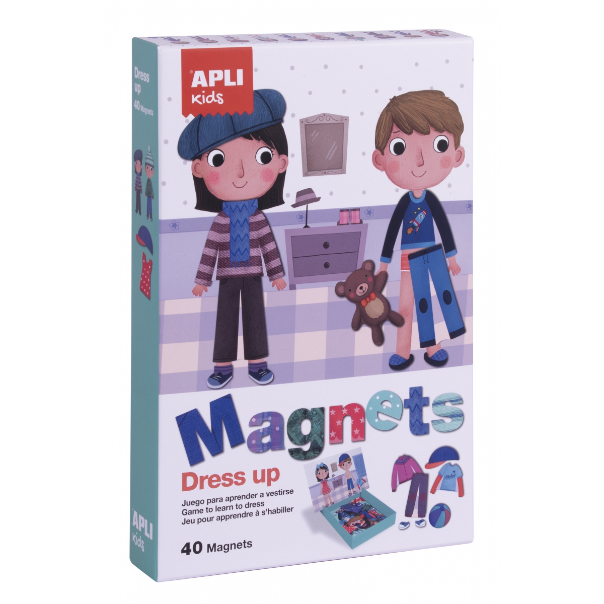 Magnetyczna układanka ubieranki| Apli Kids