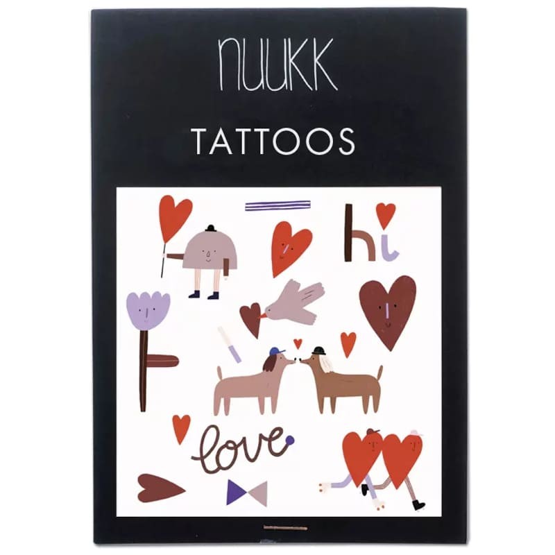 Wegańskie tatuaże dla dzieci Lots of Love Nuukk