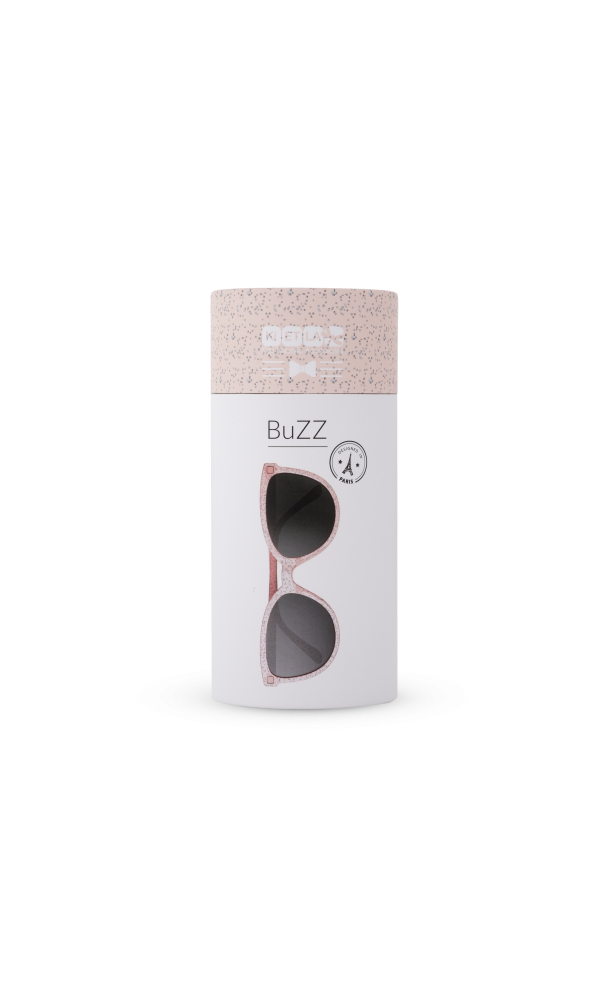 Okulary przeciwsłoneczne BuZZ 6-9 Pink Glitter | Kietla