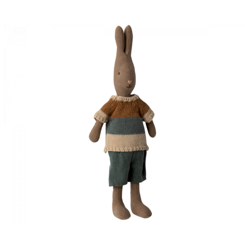 Króliczek - Rabbit size 2, Brown - Shirt and shorts | Maileg