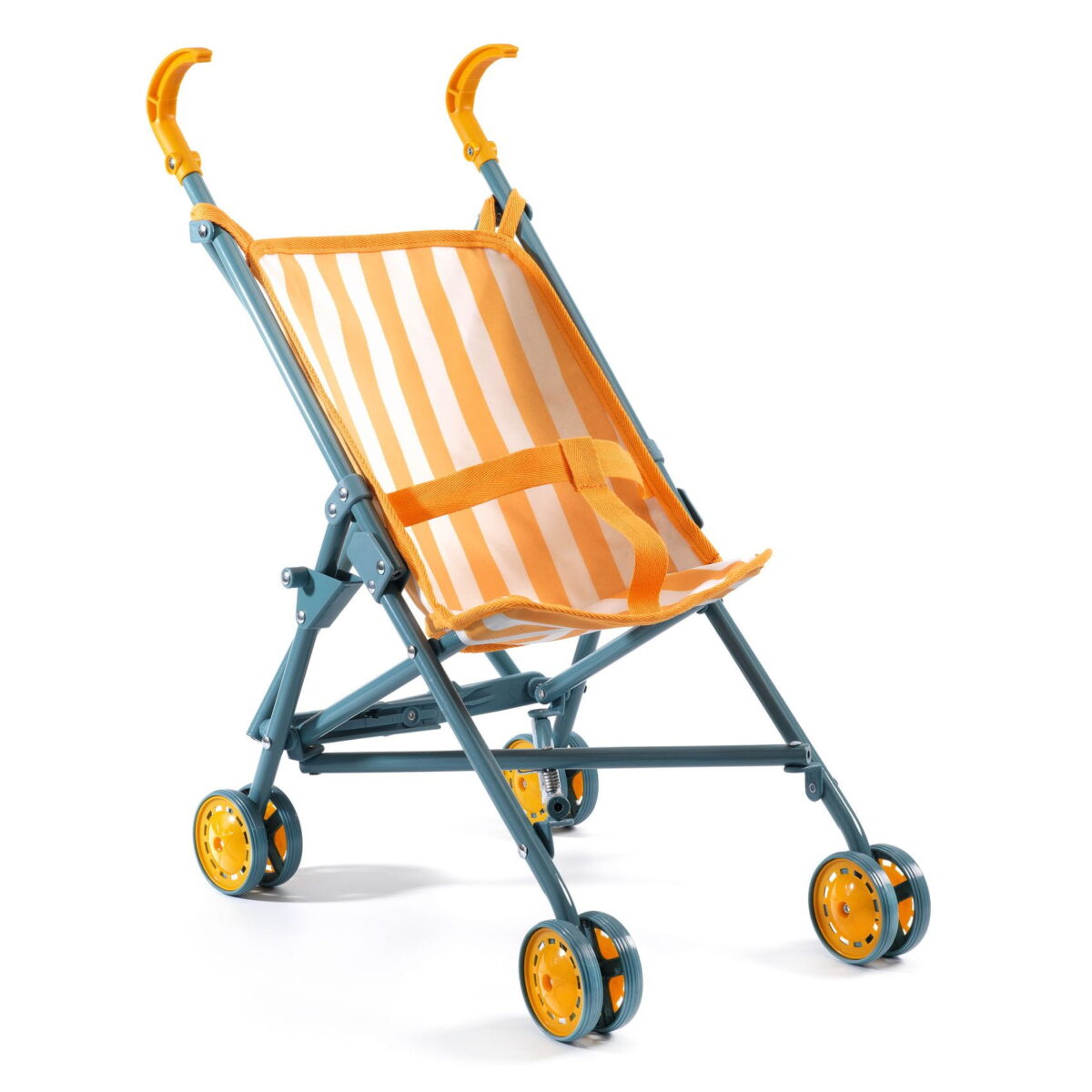 Wózek spacerowy żółty | Djeco