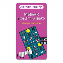 Gra magnetyczna- Drogowe Bingo-The Purple Cow