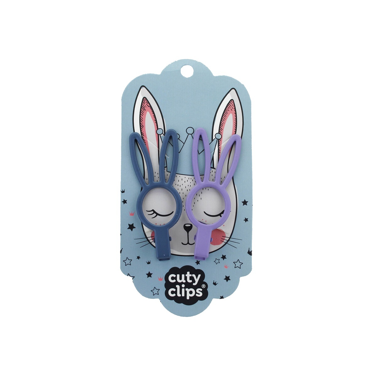 spinki-do-wlosow-cuty-clips-snails-bunny-eyes-purple-blue