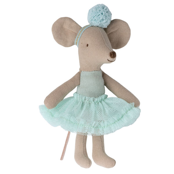 Myszka - Ballerina mouse, Little sister - Light mint | Maileg