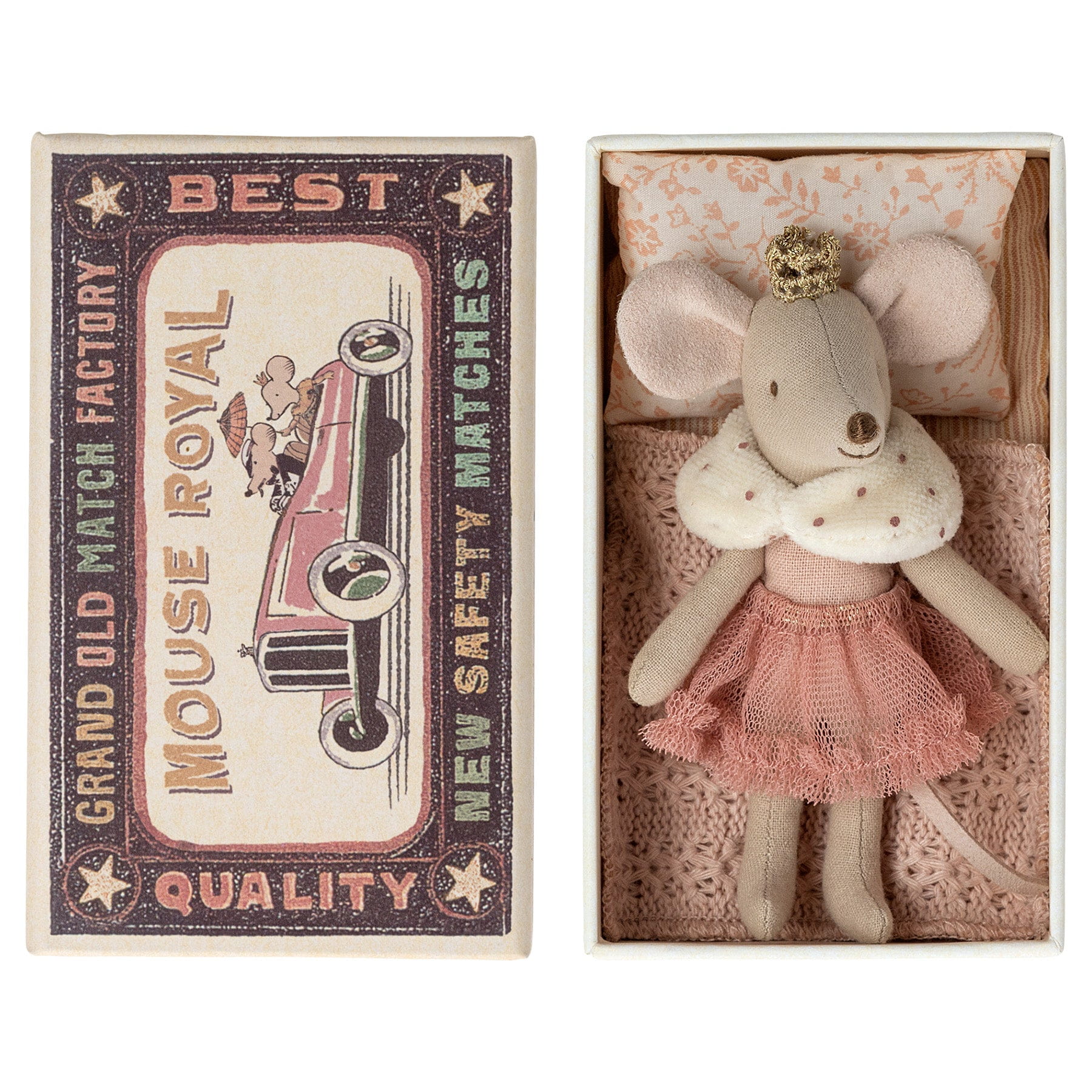 Myszka - Princess mouse, Little sister in matchbox | Maileg