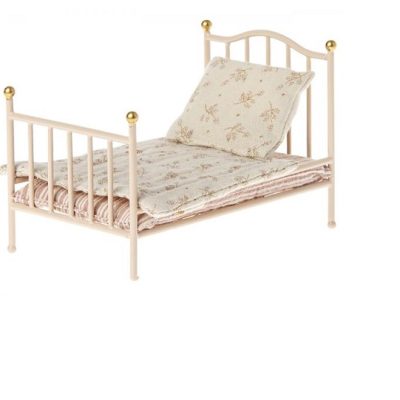 Łóżko metalowe dla myszek Vintage Rose Maileg
