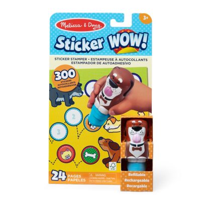 Sticker WOW! Stempelki z naklejkami Piesek | Melissa&Doug