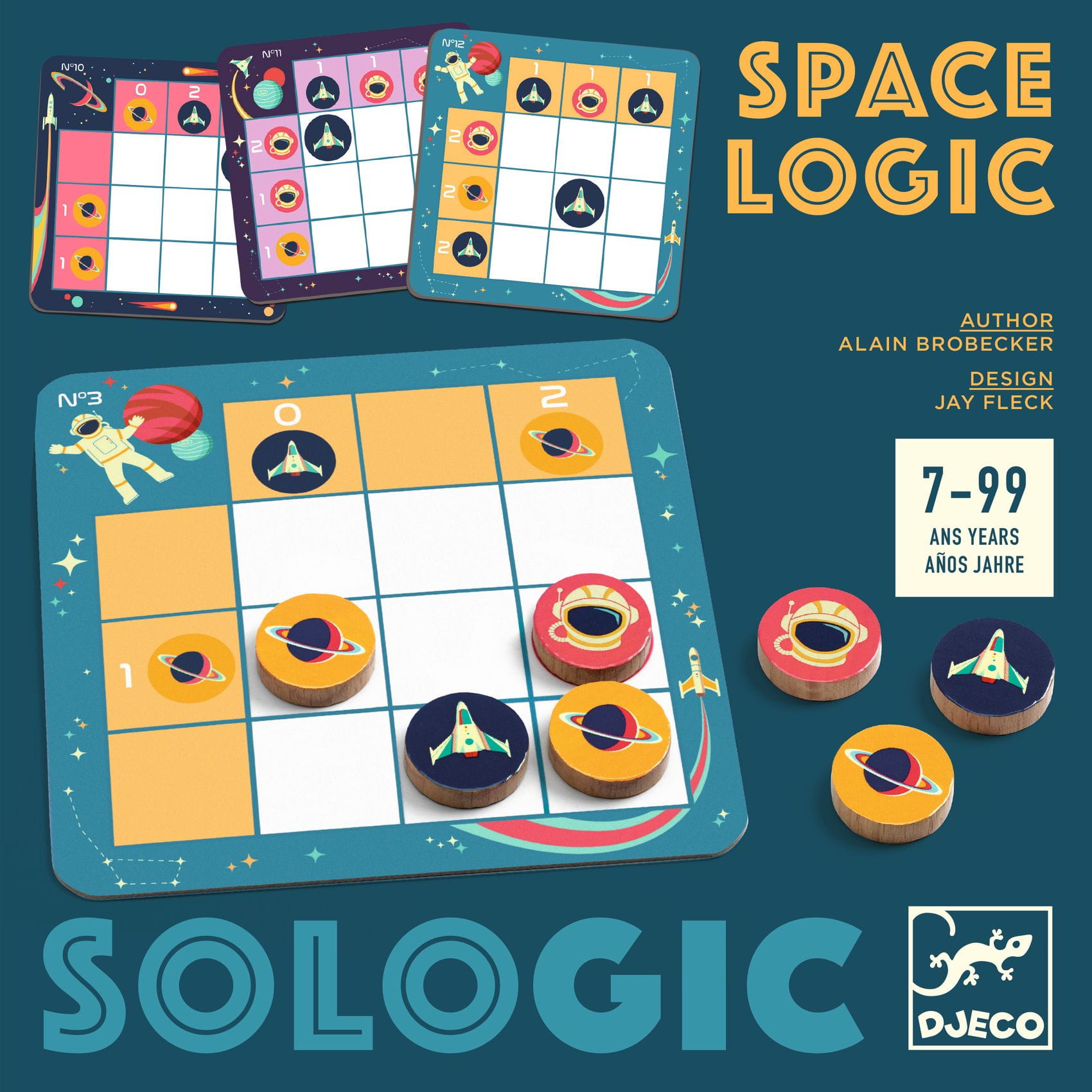 Space Logic gra logiczna układanka Sologic |Djeco