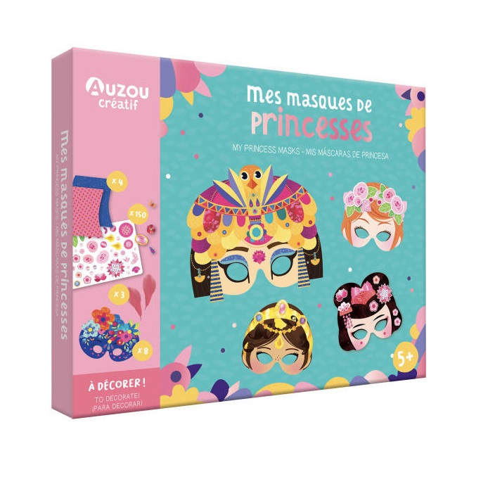 Zestaw DIY Maski księżniczki  | Auzou