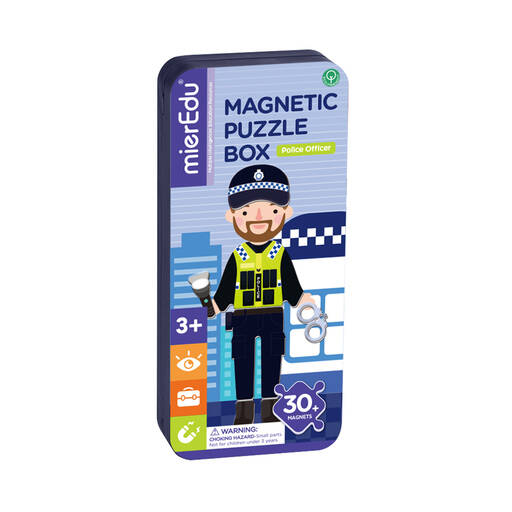 Układanka magnetyczna - Policjant | mierEdu