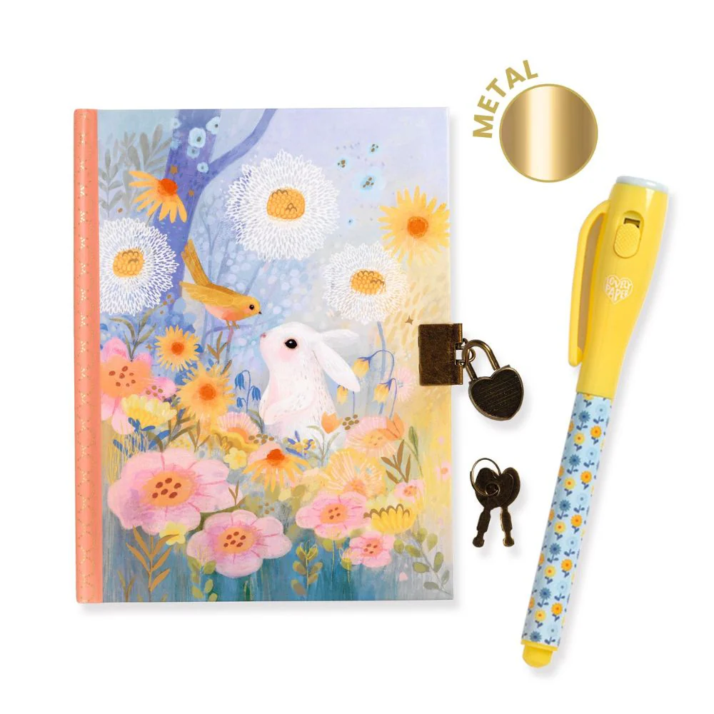Pamiętnik Kendra Bunny z magicznym długopisem Djeco